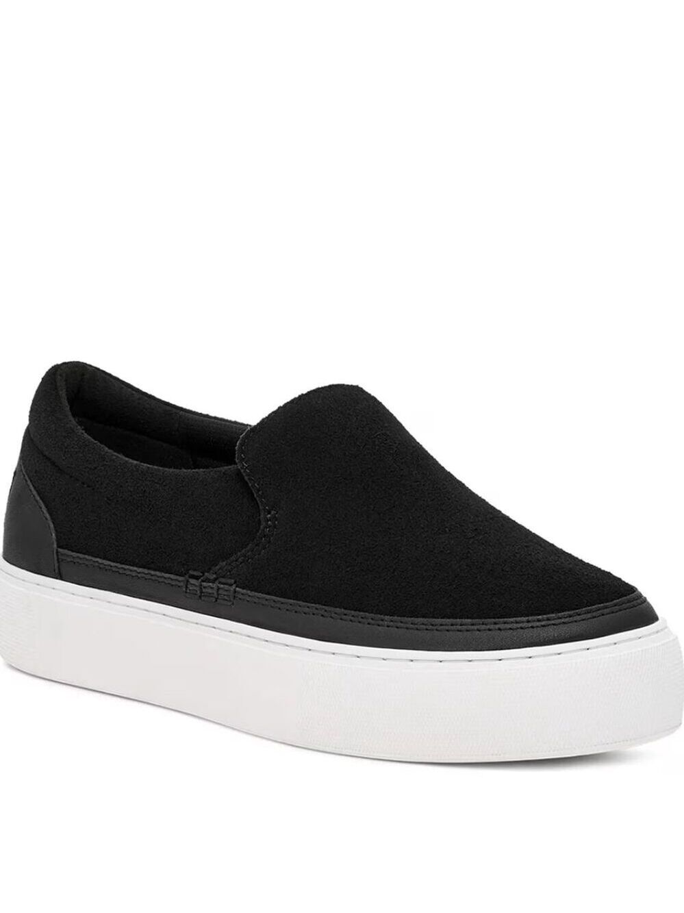 NWT UGG Zilo Slip-On Sneaker – Black Suede – Women’s Size 9 - Picture 10 of 10